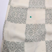 Chemise Hawaïenne Denim & Flower L Beige Vert Motifs Viscose