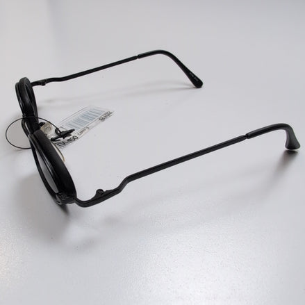 Lunettes de soleil Y2K Cyber Minimaliste Teintées Bleu Branches Fines Métal