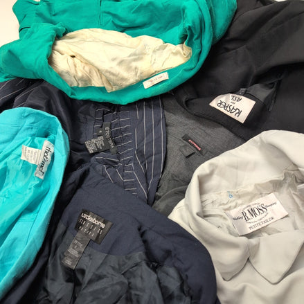 LOT 13 BLAZERS FEMME - DONT MADE IN USA - IDÉAL UPCYCLING / RÉPARATION