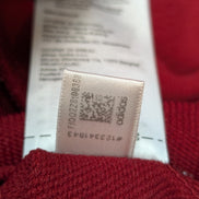 Sweat ADIDAS Homme L Bordeaux Col Rond Logo Sport Excellent État Rare