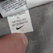 Chemise Nike kaki à motifs manches longues homme taille XL
