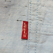 CHEMISE LEVI'S Coton Bleu Ciel XXL Homme Motif 2 Poches Manches Roulables