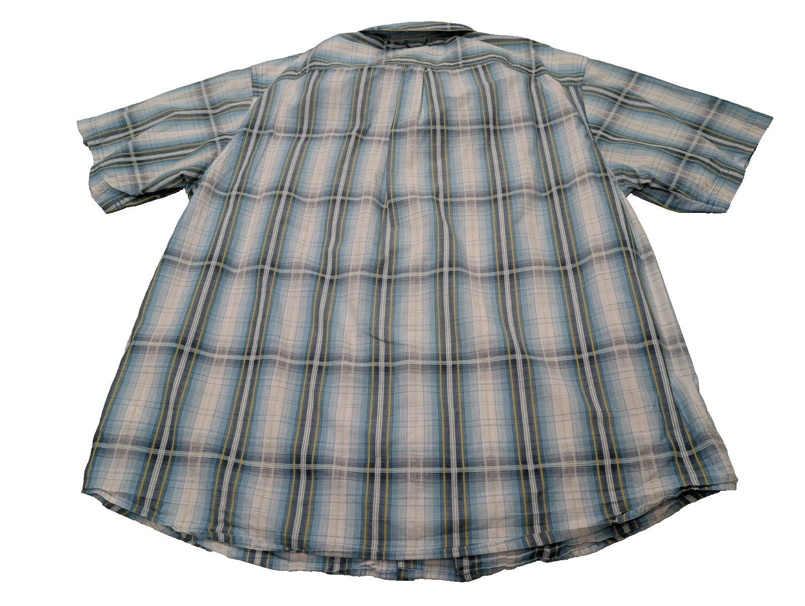 Chemise manches courtes Columbia à carreaux taille XL #203msch