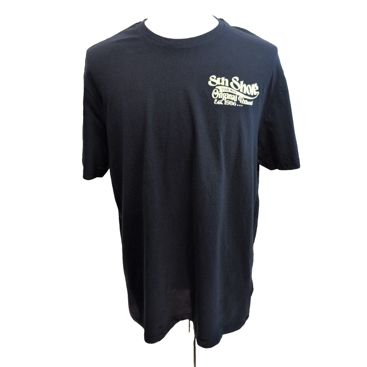 T-shirt STH Shore XL Bleu Marine Surf Logo Dos Neuf avec Étiquette