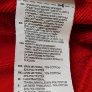 Sweat à Capuche NIKE Homme Femme M Rouge Col Zippé Poches Zippées Sport