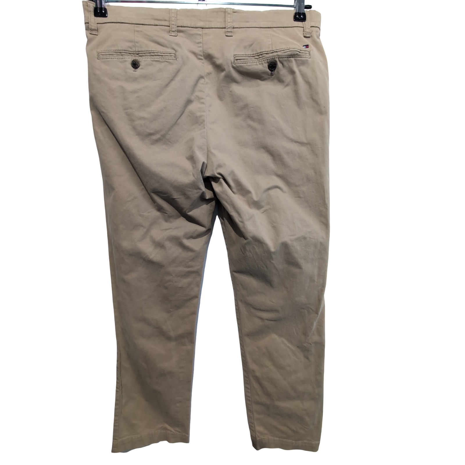 Pantalon chino stretch beige Tommy Hilfiger taille W32xL32 FR42 #37ct