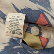 Chemise Hawaïenne J.Crew Slim XL Coton Blanc Motifs Voiliers Rouges