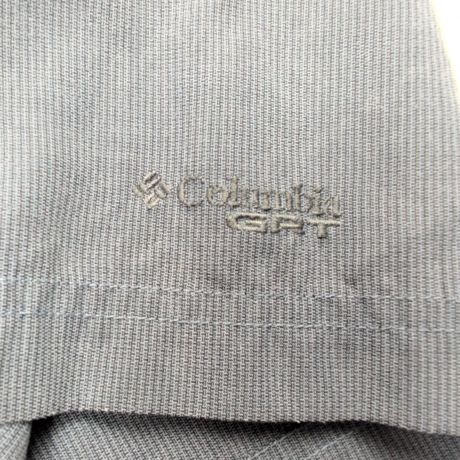 Chemise Columbia GRT XL Bleu Marine Safeguard Manches Courtes Poche Douce