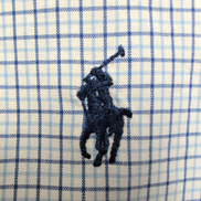 Chemise Ralph Lauren XL LT Bleue Carreaux Classic Fit Shirt Button Down Coton