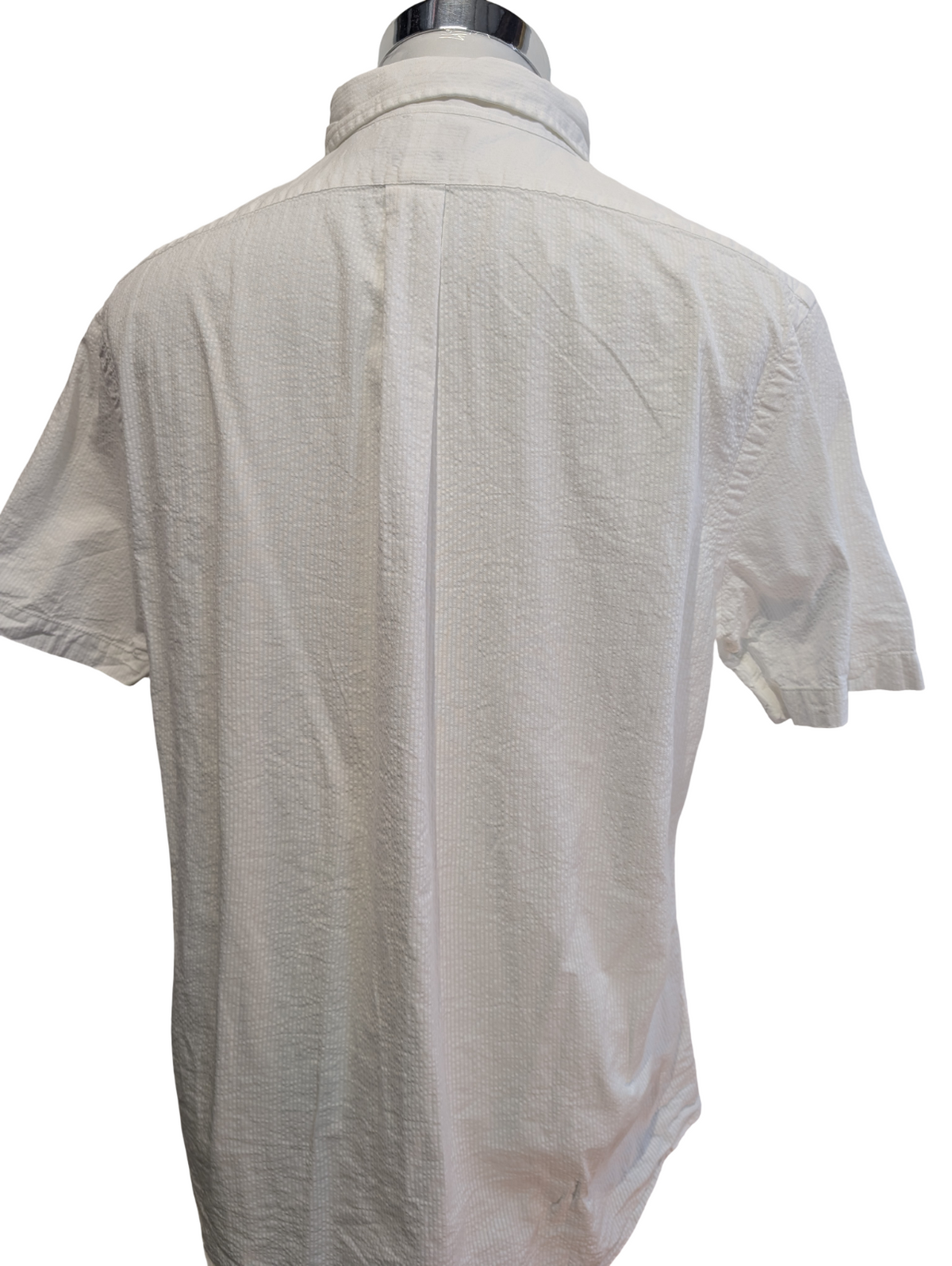 Chemise Polo Ralph Lauren Shirt L Seersucker Manches Courtes Classic Fit BD