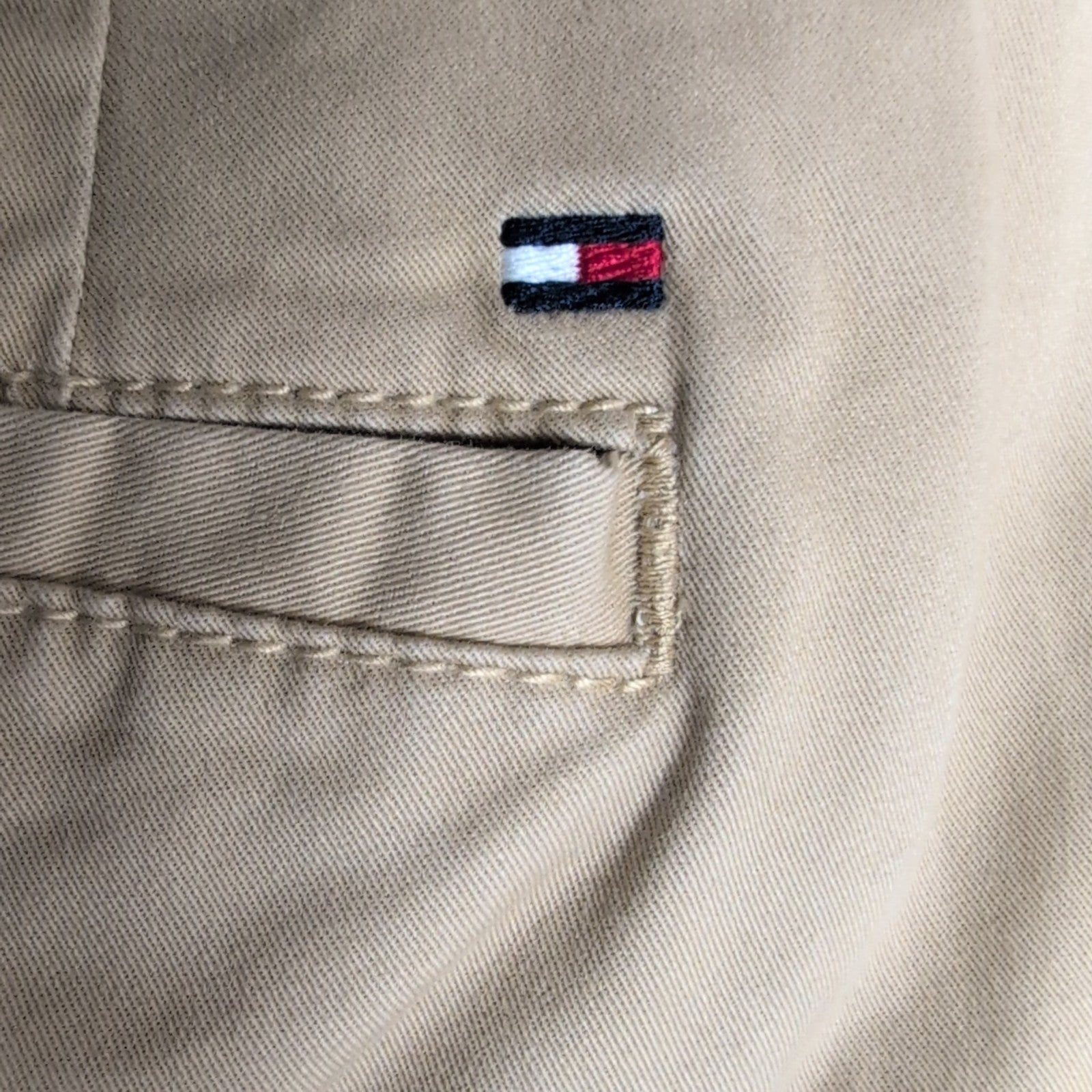 Pantalon chino Tommy Hilfiger stretch beige taille W36xL32 FR46 #47ct
