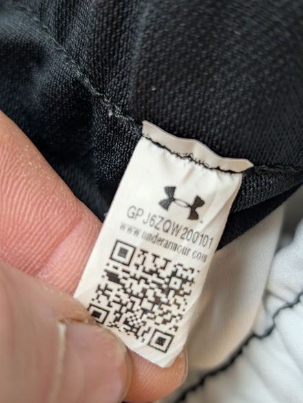 Pantalon Jogging Under Armour HeatGear Coupe Loose Noir - Femme Taille XL