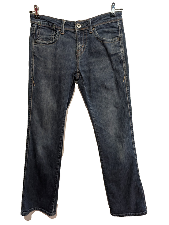Jean Levi's Vintage Boot Cut 563 Femme Bleu Stretch T38 - Série Spéciale Eco