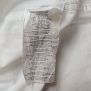 Chemise Harvey Miller Polo Club blanche manches courtes 100% coton XXL