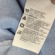 Chemise Dickies XXL 3XL Bleu Uni Coton Polyester Made in Mexico manches longues