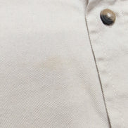 Chemise Wrangler Crème 100% Coton Manches Longues poches Taille M