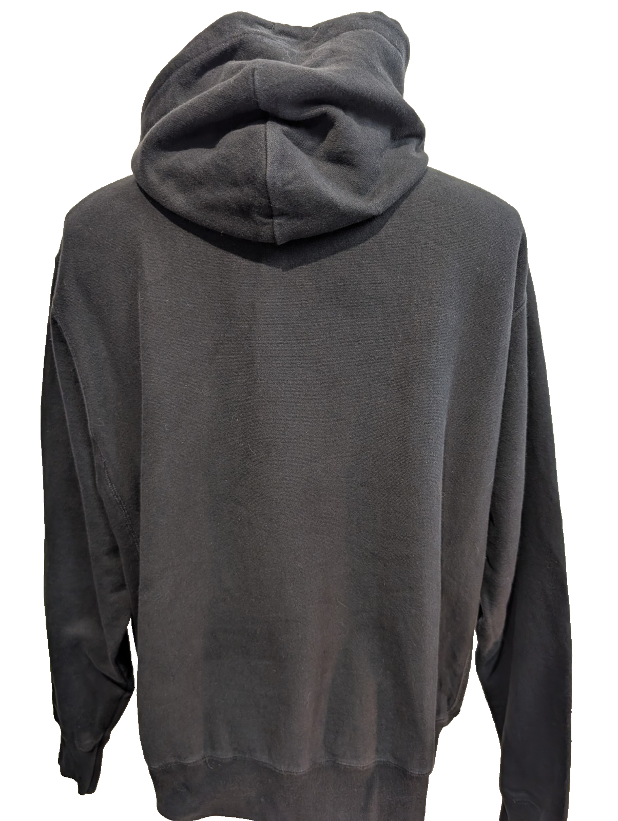 Sweat à Capuche Champion Premium - Noir Profond - Coton Lourd - Taille L/XL