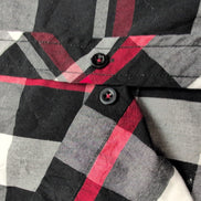 Chemise Eighty Eight M Noir Rouge 2 Poches Manches Retractables