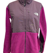 Veste Polaire The North Face Denali Fuchsia & Noir Femme - Taille XL