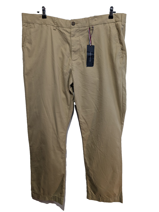Pantalon Chino TOMMY HILFIGER Beige 🏷️ NEUF AVEC ÉTIQUETTE 🏷️ Taille W40 L30