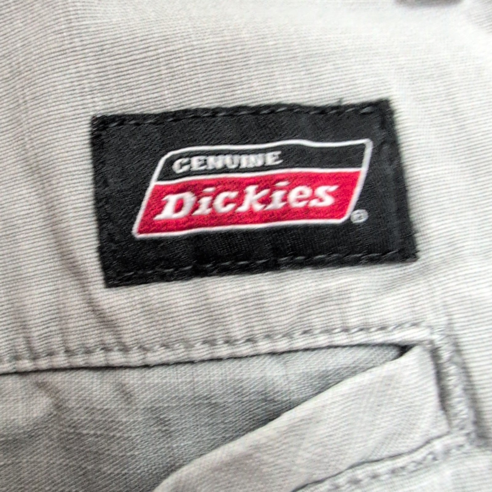 Short Dickies Workwear Gris Homme W30 Coupe Droite Très Bon État