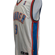 ADIDAS NBA Maillot L THUNDER IBaka #9 Blanc VINTAGE OKC Jersey Basketball