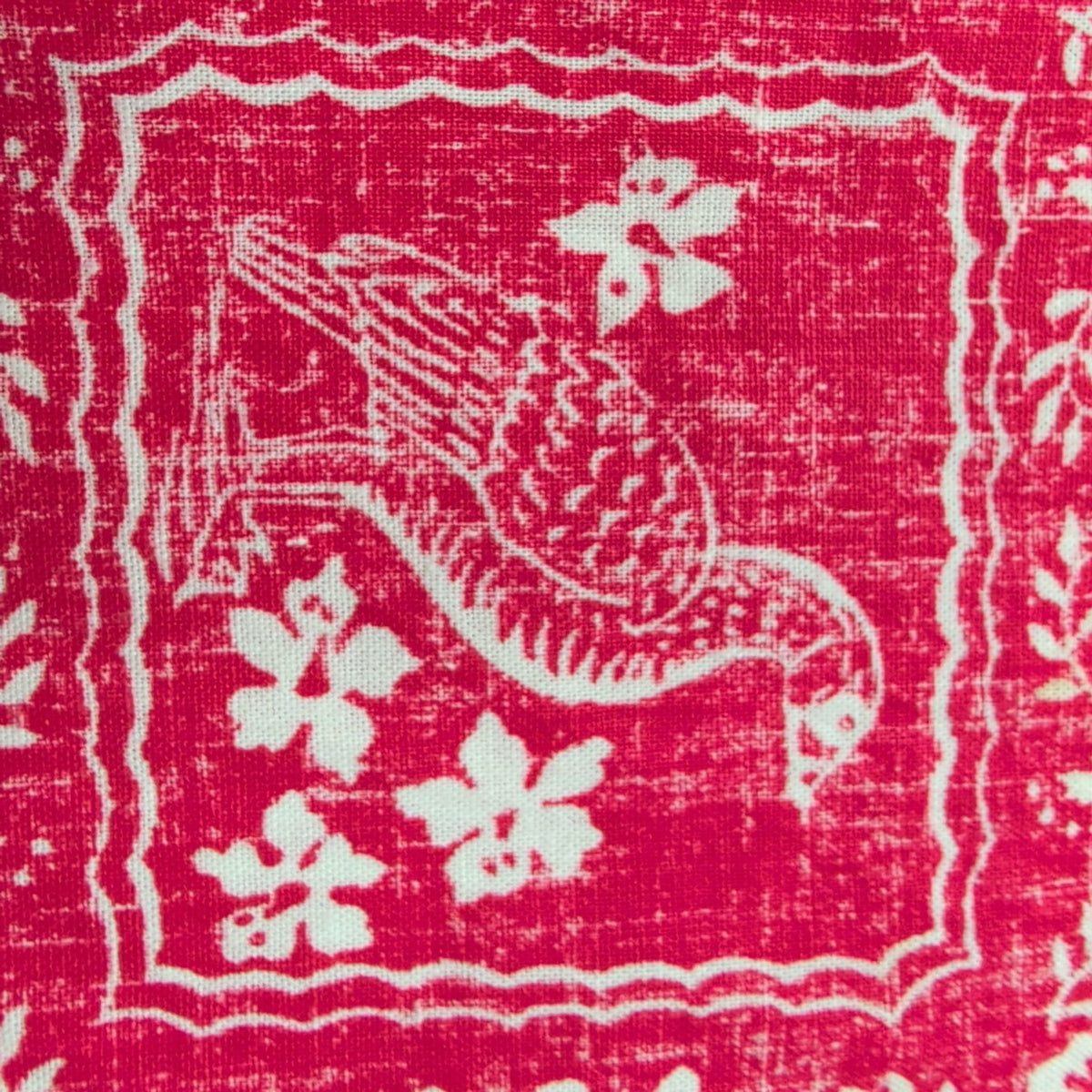 Chemise Hawaïenne Reyn Spooner M Made in Hawaii Rouge Motifs Coton