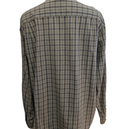 CHEMISE COLUMBIA Sportswear Carreaux Vert Kaki XL TG Homme 100% Coton