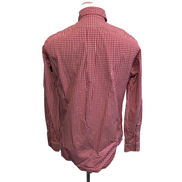 Chemise Ralph Lauren S Rouge Blanche Carreaux Manches Longues
