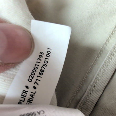 Pantalon Chino Polo Ralph Lauren W36 L36 Crème Logo Brodé Coton