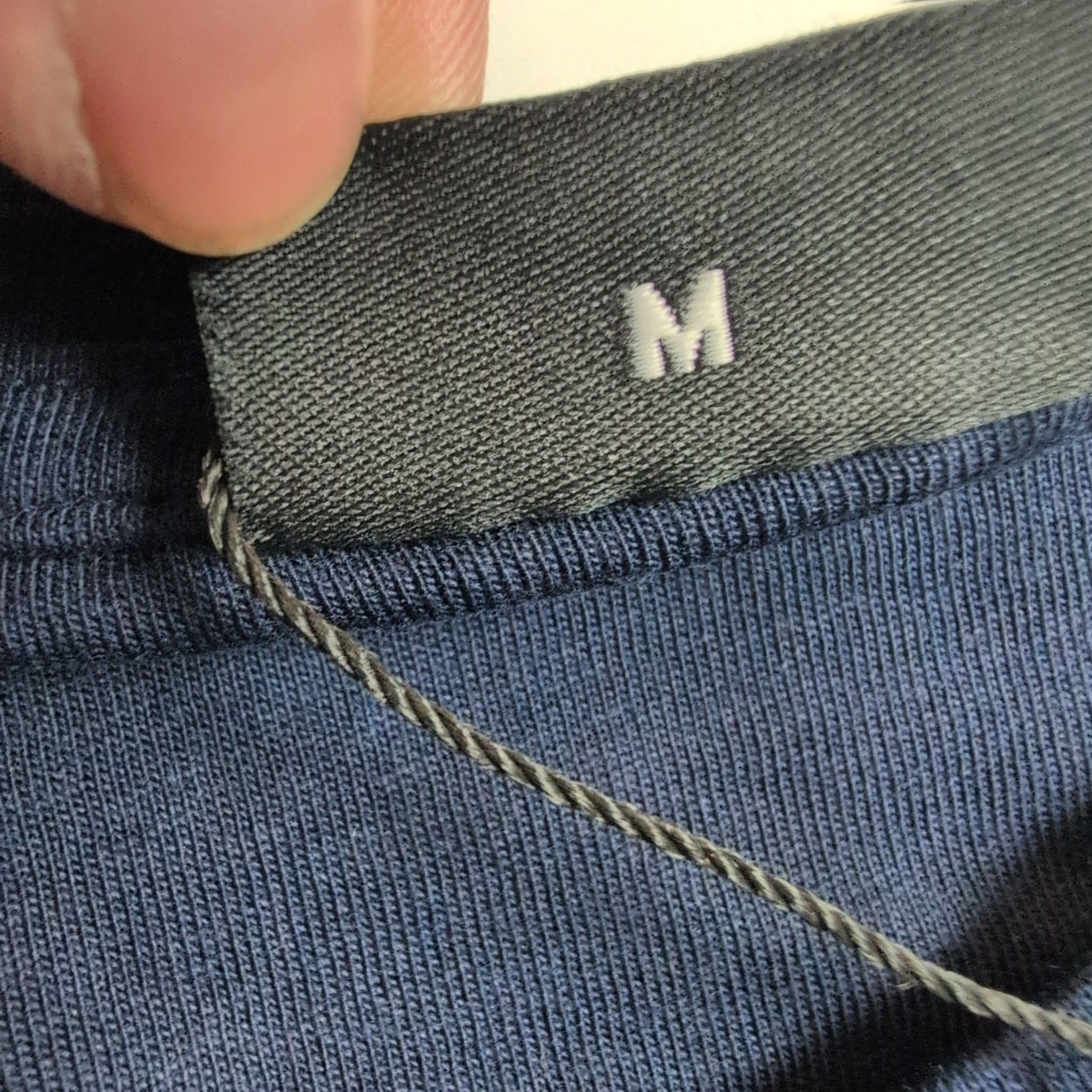 T-shirt Voi Jeans Co M Bleu Marine Logo Brodé 100% Coton Neuf Étiquette