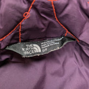 Veste Matelassée The North Face Violet Motifs Lotus Fluo - Taille S M
