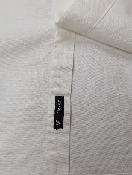 Chemise blanche unie manches longues stretch homme Firefly taille XXL