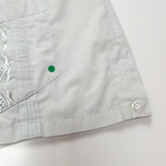 Chemise Guayabera Esquire Taille 2XL Gris Brodée 4 Poches Made in China