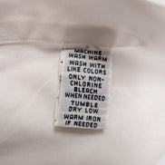 Chemise Polo Ralph Lauren blanche Classic Fit sans logo taille L regent