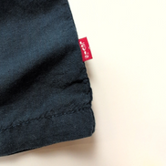 Chemise Levi's bleu marine foncé 100% coton Taille XXL manches longues