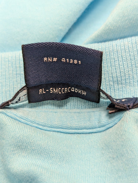 Polo manches courtes Polo Ralph Lauren Sport femme L bleu turquoise Slim Fit