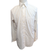 Chemise CHAPS Homme M Blanche Manches Longues Regular Fit 1 Poche