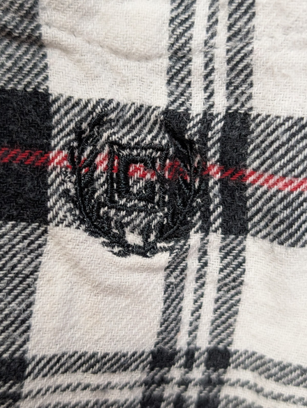 Chemise Flanelle CHAPS L Bûcheron Rouge Noir Blanc |279S