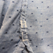 Chemise Tommy Hilfiger Bleue à Motifs Manches Longues 1 Poche - Taille S/M