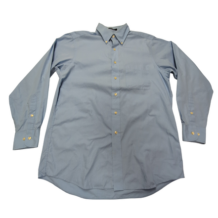 Chemise CHAPS bleu ciel uni taille M / L #176e