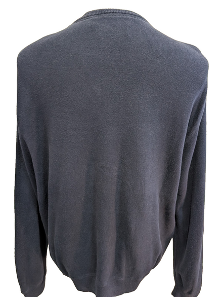Pull Polo Ralph Lauren Bleu Marine Logo Vert - Style Sweat-Shirt - Taille XL