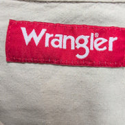 Chemise Wrangler Gris Anthracite Manches Courtes Taille XL 2 poches