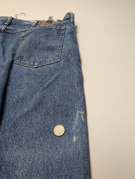 Jean Wrangler Vintage Regular Fit Homme W40 L30 Bleu Denim Classic Straight