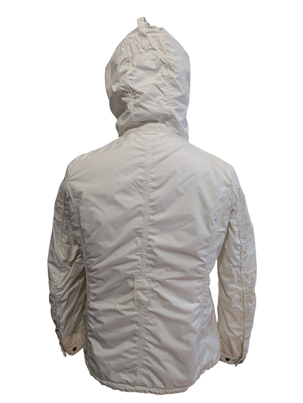 NAPAPIJRI Doudoune Veste Matelassée Blanche L Capuche Geographical | 318BSR