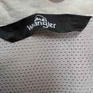 Chemise Wrangler Manche Courte Crème Nylon Taille L Deux Poches