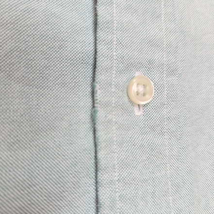 Chemise Ralph Lauren XXL Vert Pastel Oxford Logo Marron Grandes Tailles