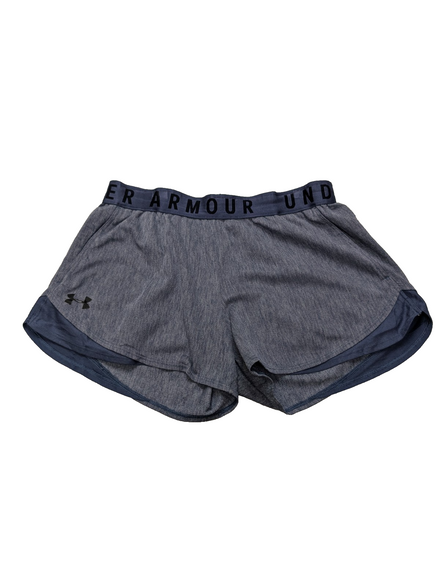 Short Under Armour HeatGear Bleu & Gris - Femme Taille S