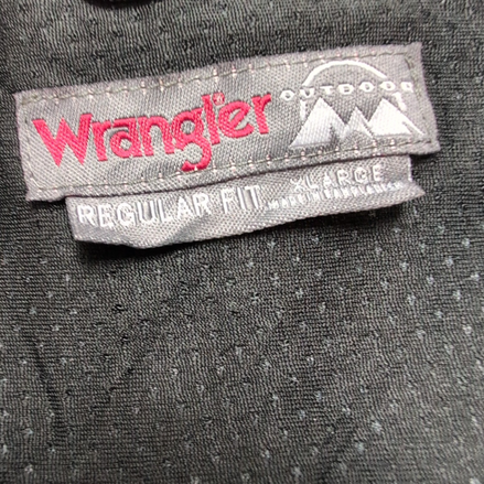 Chemise Wrangler Outdoor Homme Taille XL Technique Rando Gris Bleu