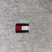 Pull Tommy Hilfiger - Col rond - Gris - 100% Pima Cotton - Taille XL/XXL